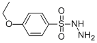 structure of CAS# 24924-80-9, 4-Ethoxybenzenesulfonohydrazide;Ivk/0002911;Mls000569000;Smr000150019
