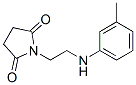 CAS#: 2498-12-6， 1-[2-[(3-Methylphenyl)Amino]Ethyl]Pyrrolidine-2,5-Dione