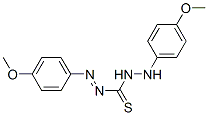 CAS#: 2502-94-5， 3-[(4-Methoxyphenyl)Amino]-1-(4-Methoxyphenyl)Iminothiourea