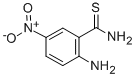 结构式 CAS# 25026-97-5, 2-氨基-5-硝基硫代苯甲酰胺