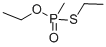 structure of CAS# 2511-10-6, 1-(Ethylsulfanyl-Methylphosphoryl)Oxyethane;1-(Ethylsulfanyl-Methyl-Phosphoryl)Oxyethane;1-[(Ethylthio)-Methylphosphoryl]Oxyethane;1-[(Ethylthio)-Methyl-Phosphoryl]Oxyethane