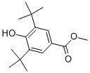 structure of CAS# 2511-22-0, Methyl 3,5-Ditert-Butyl-4-Hydroxybenzoate;Methyl 3,5-Ditert-Butyl-4-Hydroxy-Benzoate;3,5-Ditert-Butyl-4-Hydroxybenzoic Acid Methyl Ester;3,5-Ditert-Butyl-4-Hydroxy-Benzoic Acid Methyl Ester