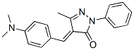 CAS#: 25111-96-0， 4-[[4-(Dimethylamino)Phenyl]Methylene]-2,4-Dihydro-5-Methyl-2-Phenyl-3H-Pyrazol-3-One