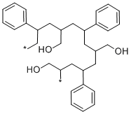 structure of CAS# 25119-62-4, Styrene-Allyl Alcohol Copolymer;Ethenylbenzene;Prop-2-En-1-Ol;St5409982;Poly(Styrene-Co-Allyl Alcohol)