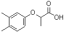 structure of CAS# 25141-00-8, 2-(3,4-Dimethylphenoxy)Propanoic Acid;2-(3,4-dimethylphenoxy)propanoic acid;2-(3,4-Dimethyl-phenoxy)-propionic acid;AK-968/41018713