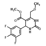 CAS#: 252002-09-8， Methyl 6-(Methoxymethyl)-2-Oxo-4-(3,4,5-Trifluorophenyl)-1,2,3,4-Tetrahydro-5-Pyrimidinecarboxylate