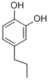结构式 CAS# 2525-02-2, 4-丙基苯-1,2-二醇