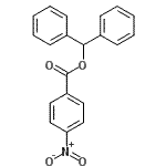 CAS 登录号：25255-33-8， 二苯基甲基4-硝基苯甲酸酯