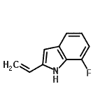 CAS#: 252553-41-6， 7-Fluoro-2-Vinyl-1H-Indole