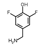 CAS#: 252664-89-4， 4-(Aminomethyl)-2,6-Difluorophenol