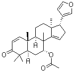 CAS#: 25279-67-8， (13alpha,17alpha)-7alpha-Acetoxy-21,23-Epoxy-4,4,8-Trimethyl-24-Nor-5alpha-Chola-1,14,20,22-Tetren-3-One