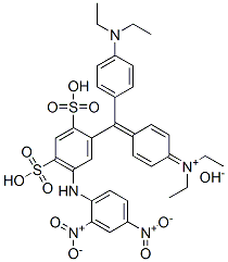 CAS#: 25305-96-8， Diethyl[4-[[4-(Diethylamino)Phenyl][5-[(2,4-Dinitrophenyl)Amino]-2,4-Disulphophenyl]Methylene]-2,5-Cyclohexadien-1-Ylidene]Ammonium Hydroxide