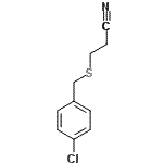 CAS#: 253122-97-3， 3-[(4-Chlorobenzyl)Sulfanyl]Propanenitrile