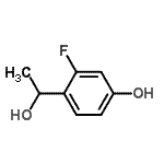 CAS#: 253166-66-4， 3-Fluoro-4-(1-Hydroxyethyl)Phenol
