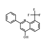 CAS 登录号：253264-95-8， 2-苯基-8-(三氟甲基)-4-喹啉醇