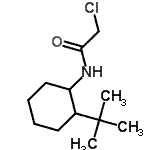 CAS#: 25329-22-0， 2-Chloro-N-[2-(2-Methyl-2-Propanyl)Cyclohexyl]Acetamide