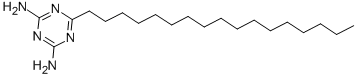 CAS 登录号：2533-20-2， 6-十七烷基-1,3,5-三嗪-2,4-二胺