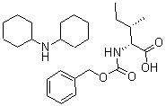 structure of CAS# 253595-73-2, Cbz-D-Allo-Ile Dcha;CBZ-D-ALLO-ILE.DCHA