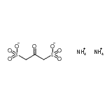 CAS#: 25372-95-6， Diammonium 2-Oxo-1,3-Propanedisulfonate