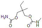 CAS#: 25384-67-2， 2-(Carbamoyloxymethyl)-2-Methylbutyl N-Methylcarbamate