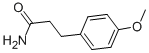 CAS#: 25413-27-8， 4-Methoxy-Benzenepropanamide