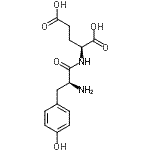 structure of CAS# 2545-89-3, L-Tyrosyl-L-Glutamic Acid;H-TYR-GLU-OH;L-Tyr-L-Glu;tyr-glu