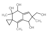 CAS#: 25532-76-7， (2'S)-2',3',6',7'-Tetrahydro-2'beta-(Hydroxymethyl)-2',4',6'-Trimethylspiro[Cyclopropane-1,5'-[5H]Indene]-3'alpha,6'beta,7'alpha-Triol