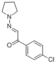 CAS#: 25555-22-0， 4'-Chloro-alpha-(1-Pyrrolidinylimino)Acetophenone