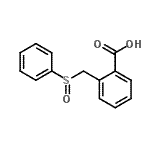 CAS#: 25562-83-8， 2-[(Phenylsulfinyl)Methyl]Benzoic Acid