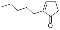 structure of CAS# 25564-22-1, 2-Pentyl-2-Cyclopenten-1-One;2-Pentyl-1-Cyclopent-2-Enone;2-Amylcyclopent-2-En-1-One;Bb_Nc-0256