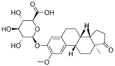 CAS#: 25577-70-2， (2S,3S,4S,5R,6S)-3,4,5-Trihydroxy-6-[[(8S,9S,13S,14S)-2-Methoxy-13-Methyl-17-Oxo-7,8,9,11,12,14,15,16-Octahydro-6H-Cyclopenta[a]Phenanthren-3-Yl]Oxy]Oxane-2-Carboxylic Acid