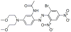 CAS#: 25594-47-2， N-[5-[Bis(2-Methoxyethyl)Amino]-2-[(2-Bromo-4,6-Dinitrophenyl)Azo]Phenyl]Acetamide