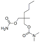 CAS#: 25642-75-5， N,N-Dimethylcarbamic Acid 2-(Carbamoyloxymethyl)-2-Methylhexyl Ester
