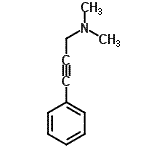 CAS#: 2568-65-2， N,N-Dimethyl-3-Phenyl-2-Propyn-1-Amine