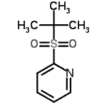 CAS#: 25752-74-3， 2-[(2-Methyl-2-Propanyl)Sulfonyl]Pyridine