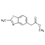 CAS#: 257632-76-1， Methyl (2-Methyl-1,3-Benzothiazol-5-Yl)Acetate