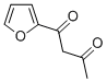 structure of CAS# 25790-35-6, 1-(2-Furanyl)-1,3-Butanedione;1,3-Butanedione, 1-(2-Furanyl)-;1-(2-FURYL)-1,3-BUTANEDIONE 96%;1-(2-Furyl)-1,3-Butanedione,96%