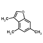 CAS#: 25826-59-9， 3,4,6-Trimethyl-1-Benzofuran