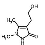CAS#: 258281-03-7， 4-(2-Hydroxyethyl)-1,5-Dimethyl-1,2-Dihydro-3H-Pyrazol-3-One