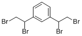 structure of CAS# 25850-49-1, 1,3-Bis(1,2-Dibromoethyl)Benzene;Benzene, 1,3-Bis(1,2-Dibromoethyl)-;M-Bis(1,2-Dibromoethyl)Benzene