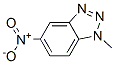 structure of CAS# 25877-34-3, 1-Methyl-5-Nitro-1H-Benzotriazole;1-Methyl-5-Nitro-Benzotriazole;1-Methyl-5-Nitro-1H-1,2,3-Benzotriazole;1H-Benzotriazole, 1-Methyl-5-Nitro-