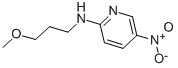 structure of CAS# 25948-13-4, 2-(3-Methoxypropylamino)-5-Nitro-Pyridine;N-(3-Methoxypropyl)-5-Nitro-Pyridin-2-Amine;N-(3-Methoxypropyl)-5-Nitro-2-Pyridinamine;3-Methoxypropyl-(5-Nitro-2-Pyridyl)Amine