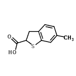 CAS#: 26018-71-3， 6-Methyl-2,3-Dihydro-1-Benzothiophene-2-Carboxylic Acid