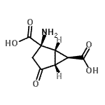 CAS#: 260355-41-7， (1S,2R,5R,6R)-2-Amino-4-Oxobicyclo[3.1.0]Hexane-2,6-Dicarboxylic Acid