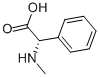 结构式 CAS# 2611-88-3, (alphaS)-alpha-(甲基氨基)-苯乙酸