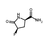 CAS#: 261623-77-2， (4R)-4-Fluoro-5-Oxo-D-Prolinamide