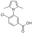 CAS#: 26165-62-8， 4-Chloro-3-(2,5-Dimethyl-1H-Pyrrol-1-Yl)-Benzoic Acid