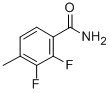 structure of CAS# 261763-35-3, 2,3-Difluoro-4-Methylbenzamide;2,3-Difluoro-4-Methyl-Benzamide;Zinc02382352;St5407431