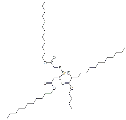 CAS#: 26292-98-8， Dodecyl 4-Butyl-4-[[2-(Dodecyloxy)-2-Oxoethyl]Thio]-7-Oxo-8-Oxa-3,5-Dithia-4-Stannaicosanoate