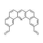 CAS 登录号：263708-49-2， 二苯并[c,h]吖啶-2,12-二甲醛